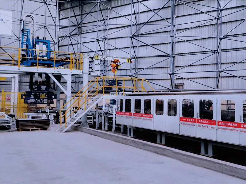Volautomatische productpolijstlijn